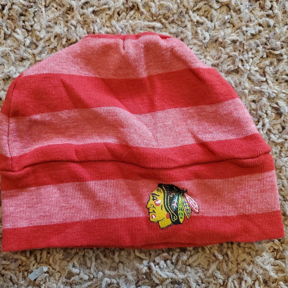 nhl chicago blackhawks hat Beanie‎ Fitted Infant